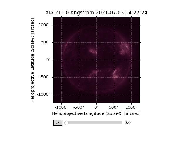 AIA 211.0 Angstrom 2021-07-03 14:27:24